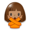 Person Gesturing No - Medium emoji on Samsung